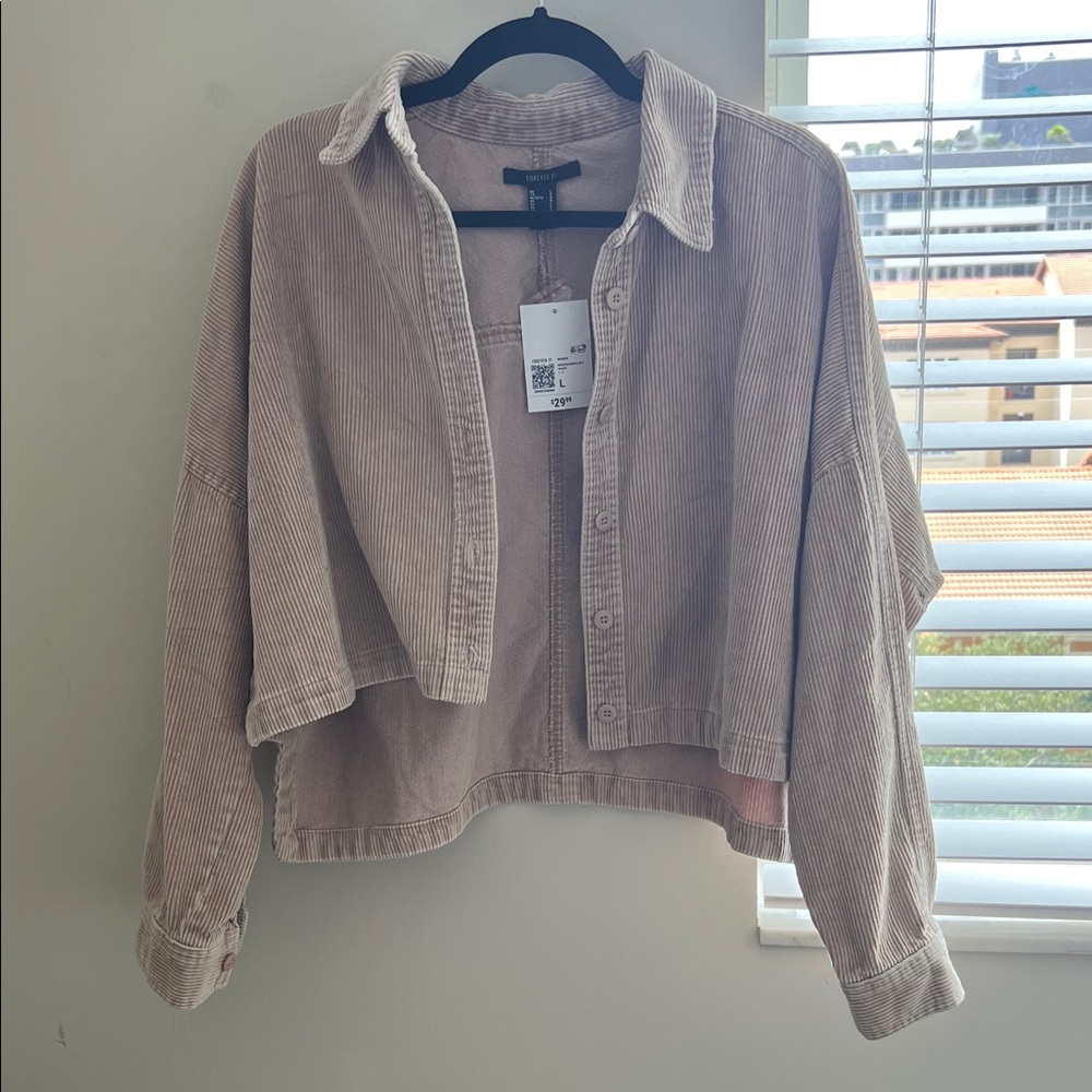 Forever 21 Corduroy shacket